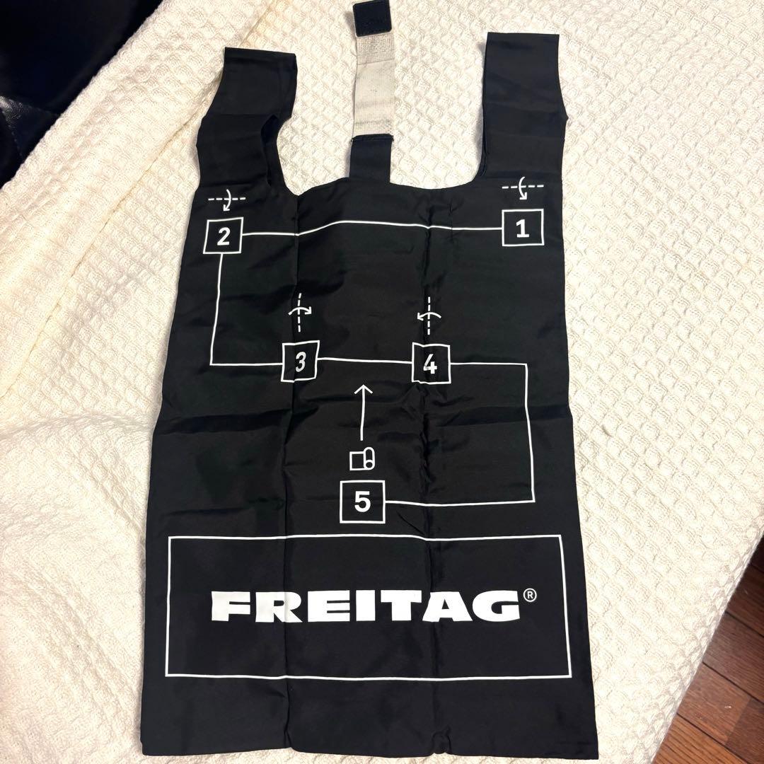 ★美品★FREITAG ブラック エコバッグ