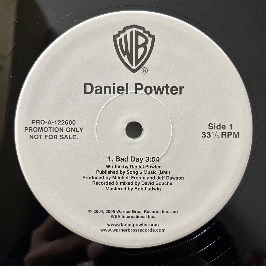 ★ Daniel Powter プロモ盤 レコード 12\"
