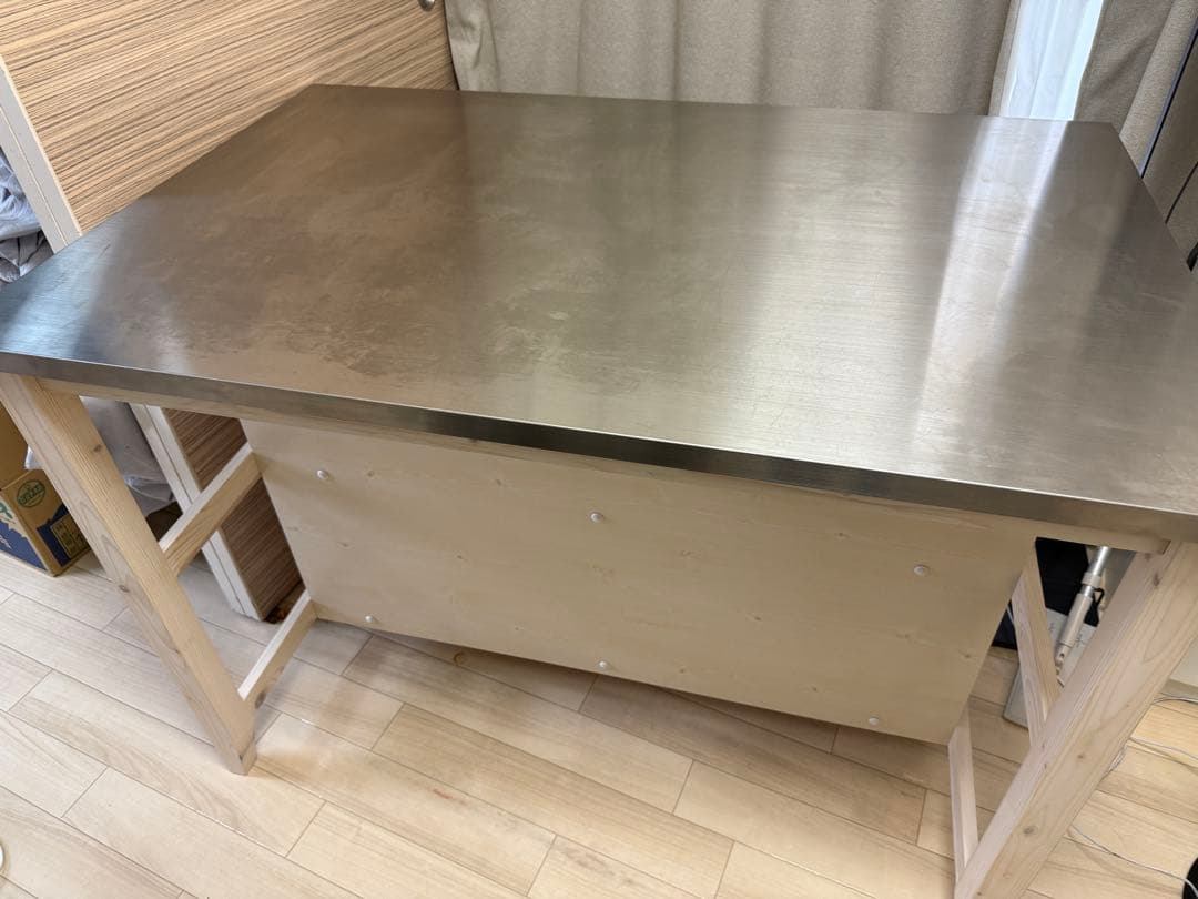 ワークテーブル ニトリ 作業台 シナモ NITORI カウンター