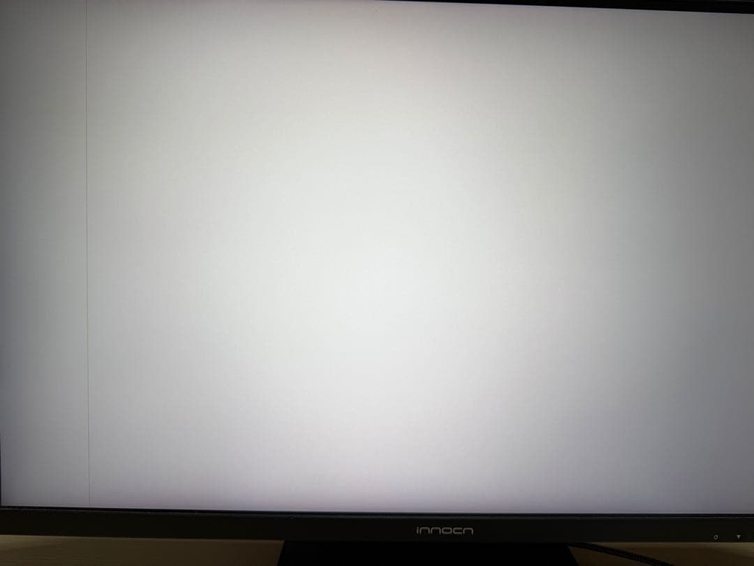 【早い者勝ち】innocn 4k モニター 本体 画面に線あり
