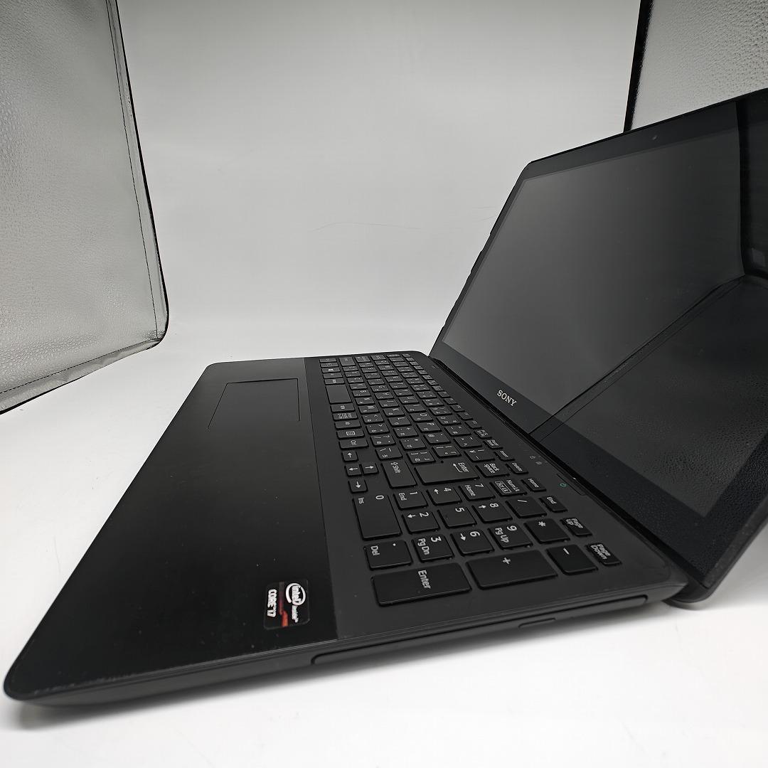 【VAIO】SVF 爆速i7 新品SSD256GB 8GB ブラックノートPC