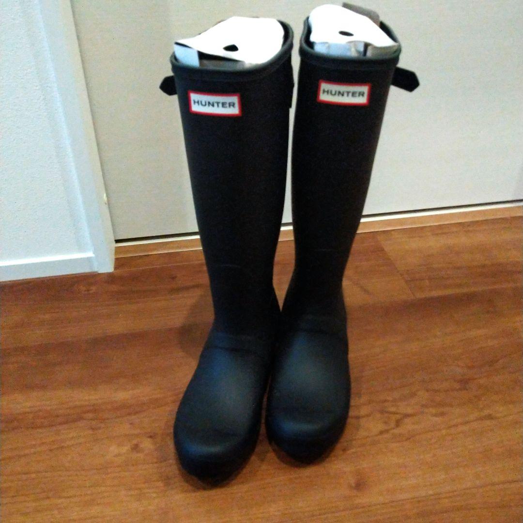 【お値引きSALE】HUNTER ハンター　レインブーツ　新品 24cm