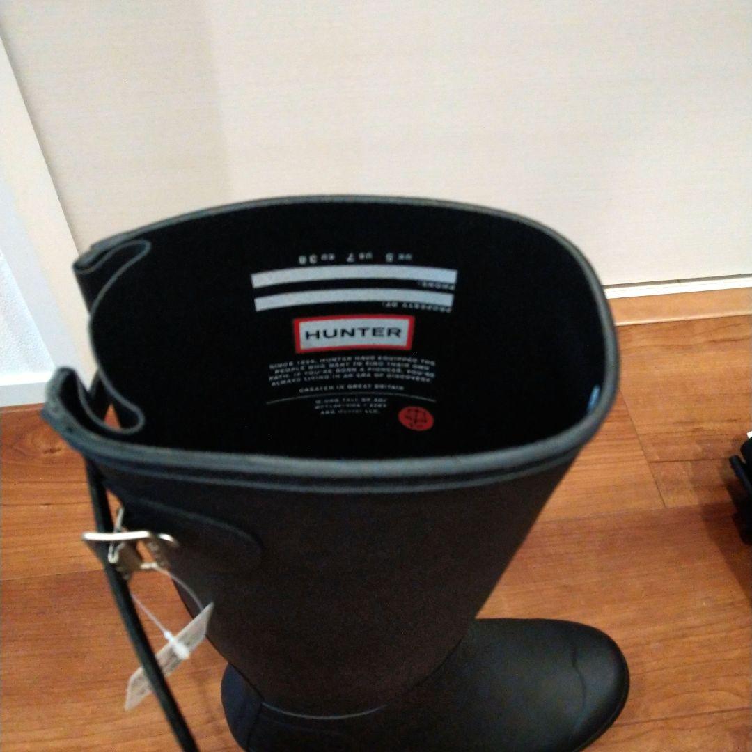 【お値引きSALE】HUNTER ハンター　レインブーツ　新品 24cm