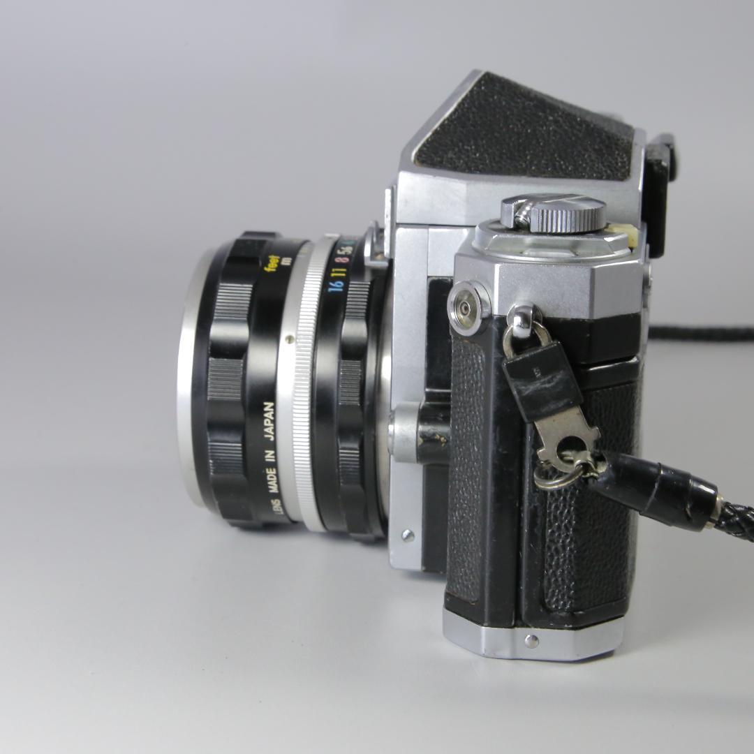 ☆完全動作☆ニコンF アイレベル 50mm F2 シルバー＃218