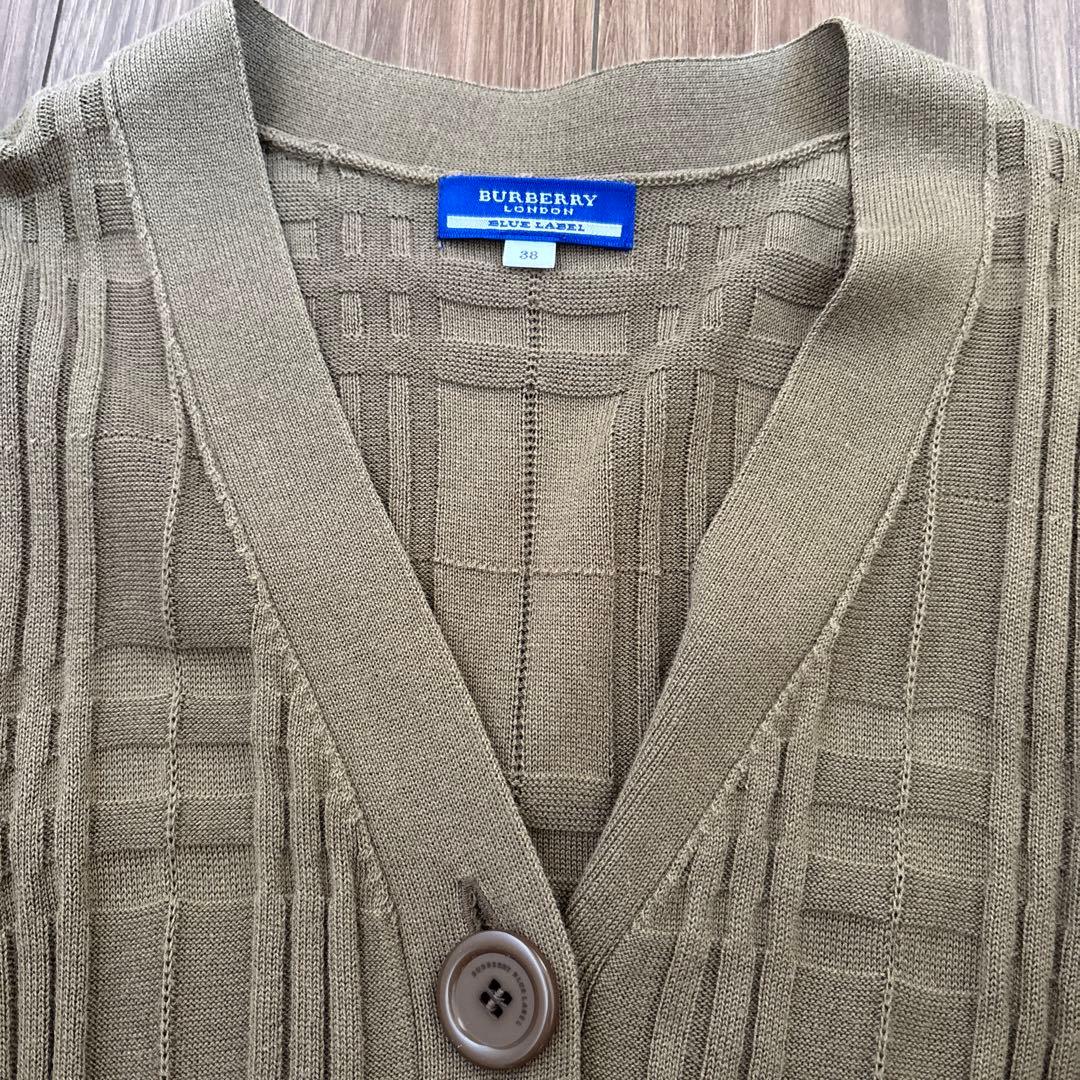 BURBERRY BLUE LABEL カーディガン 38 (七分袖)