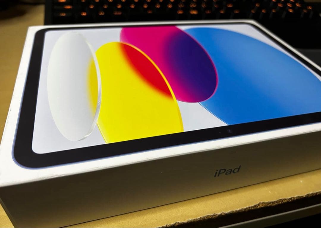 iPad Wi-Fi 128GB - シルバー (A16) 充電器付き 箱ごと