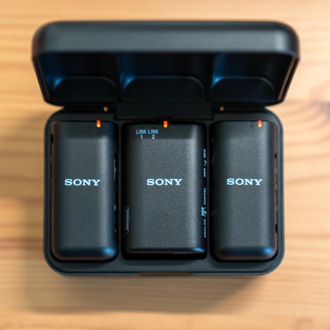 SONY ECM-W3 ワイヤレスマイクロホン