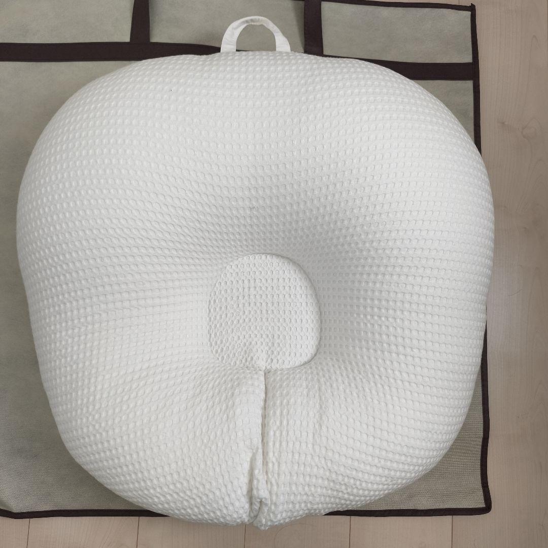 2点セット 美品 ROTOTO クッション ホワイト エールベベ 授乳枕