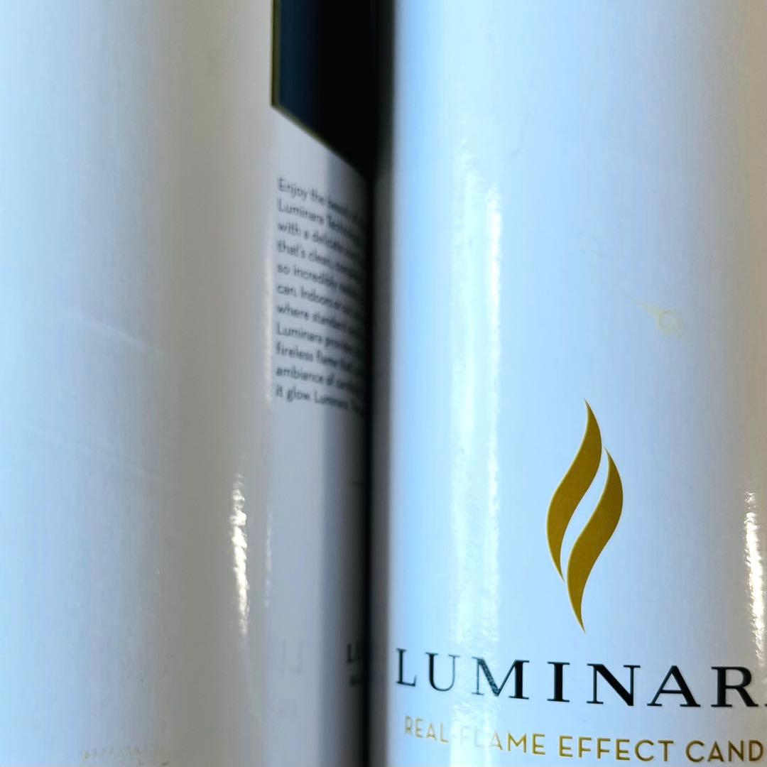 正規品　Luminara ルミナラ　LEDキャンドル　大小4本　化粧箱入り