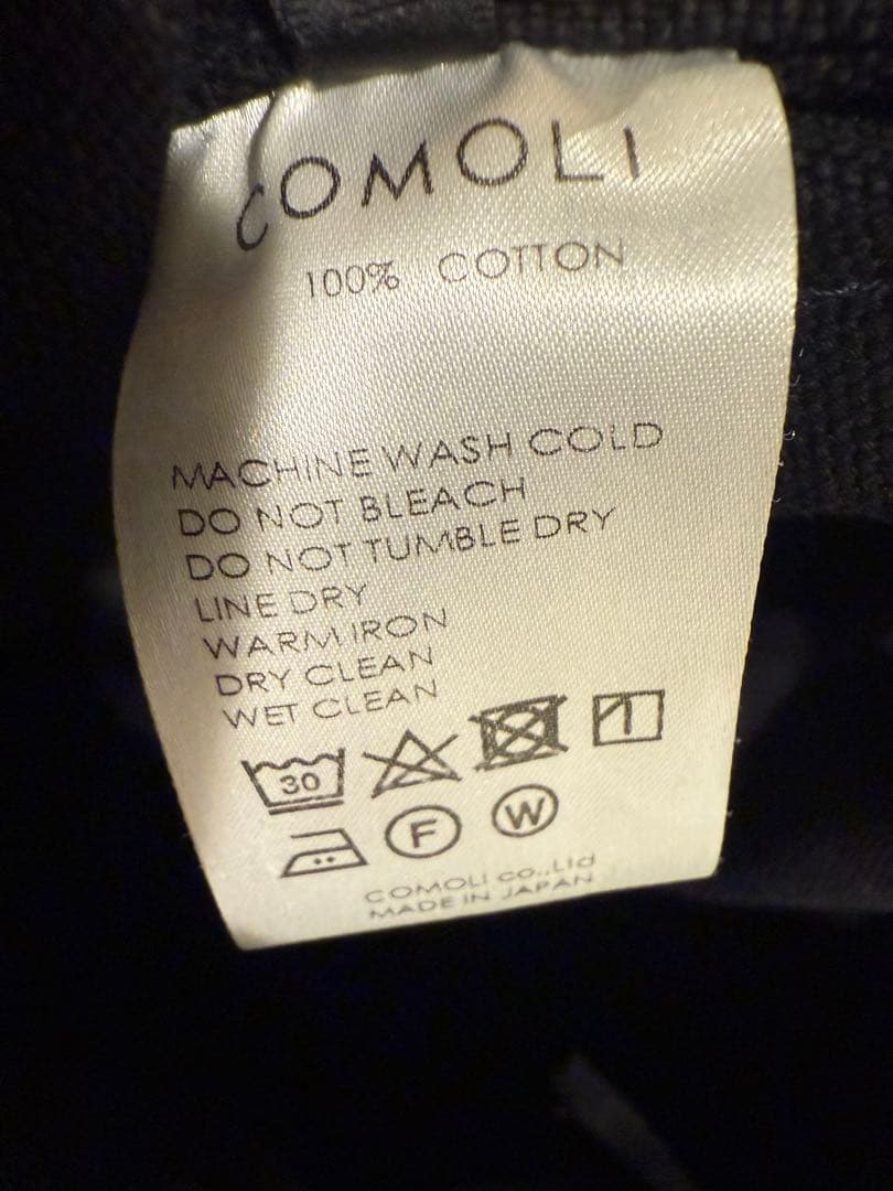 comoli 21SS コットンダックペインターパンツ　size1