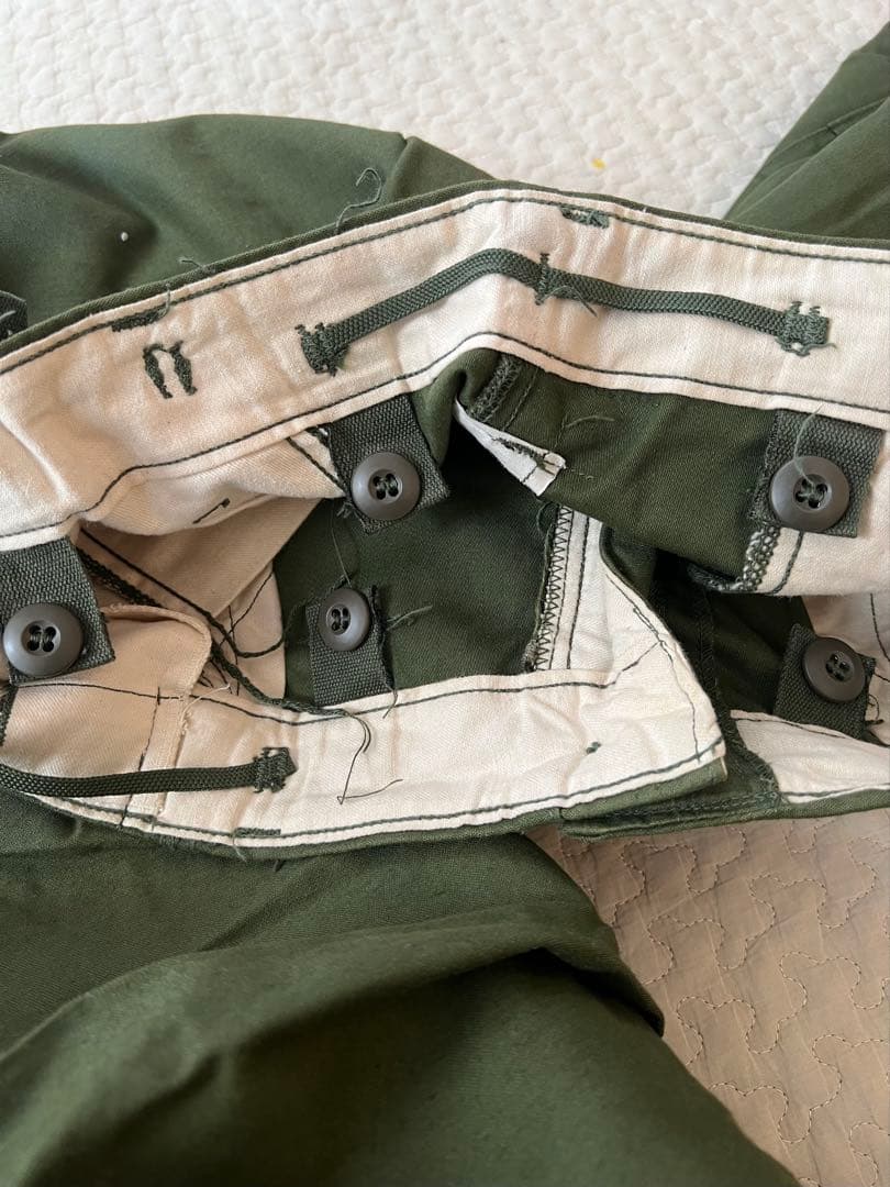 米軍実物 M-65 フィールドパンツ 1972年製 MEDIUM-SHORT