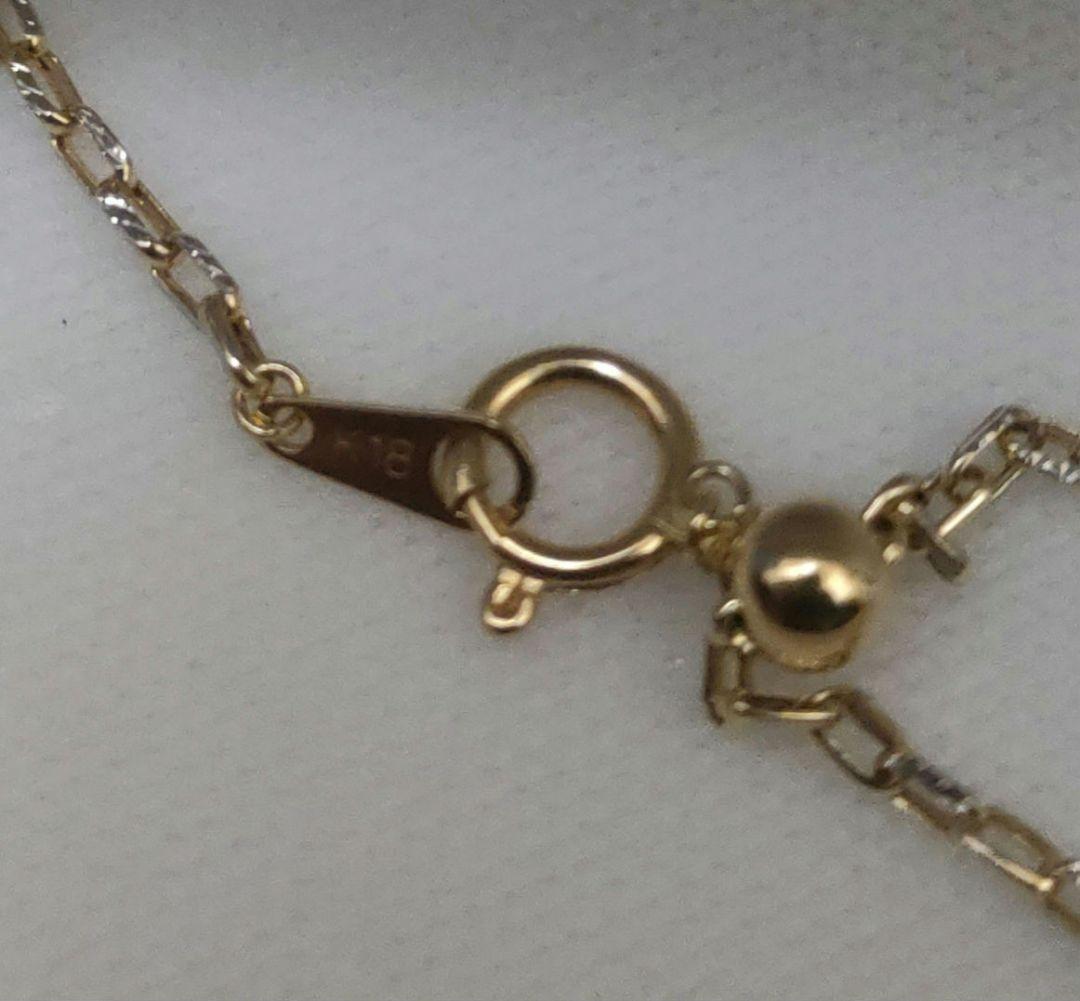 南洋白蝶真珠　パールペンダント 18K ゴールドネックレス