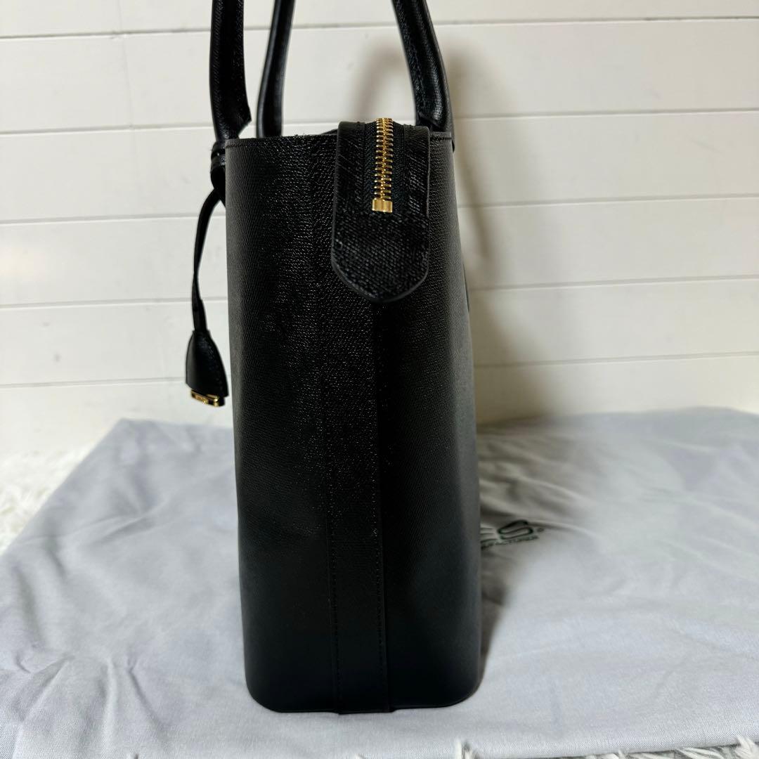 新品未使用✨ソメスサドル　ジャンヌ　JN-22 トートバッグ　ブラック　レザー