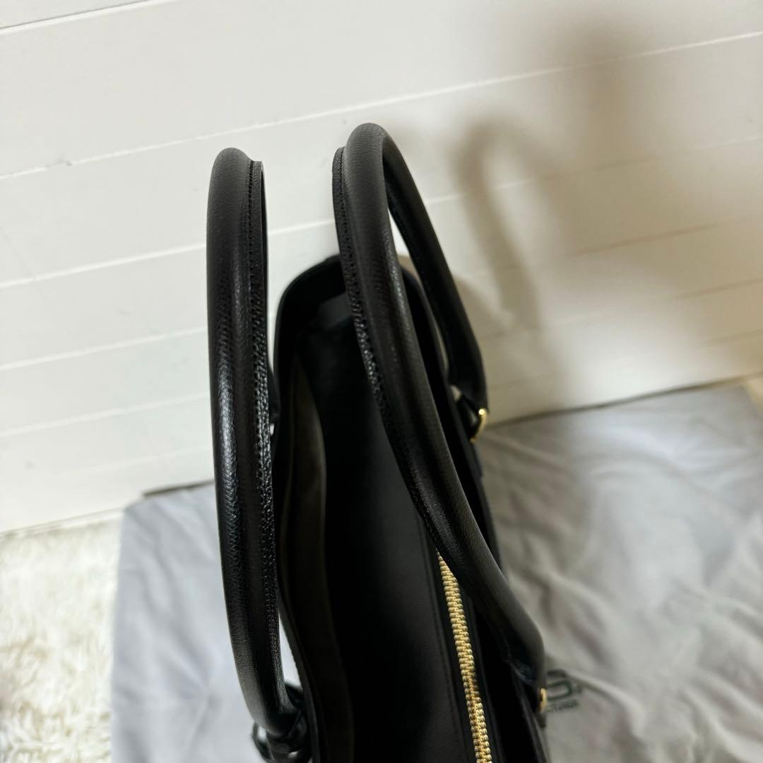 新品未使用✨ソメスサドル　ジャンヌ　JN-22 トートバッグ　ブラック　レザー