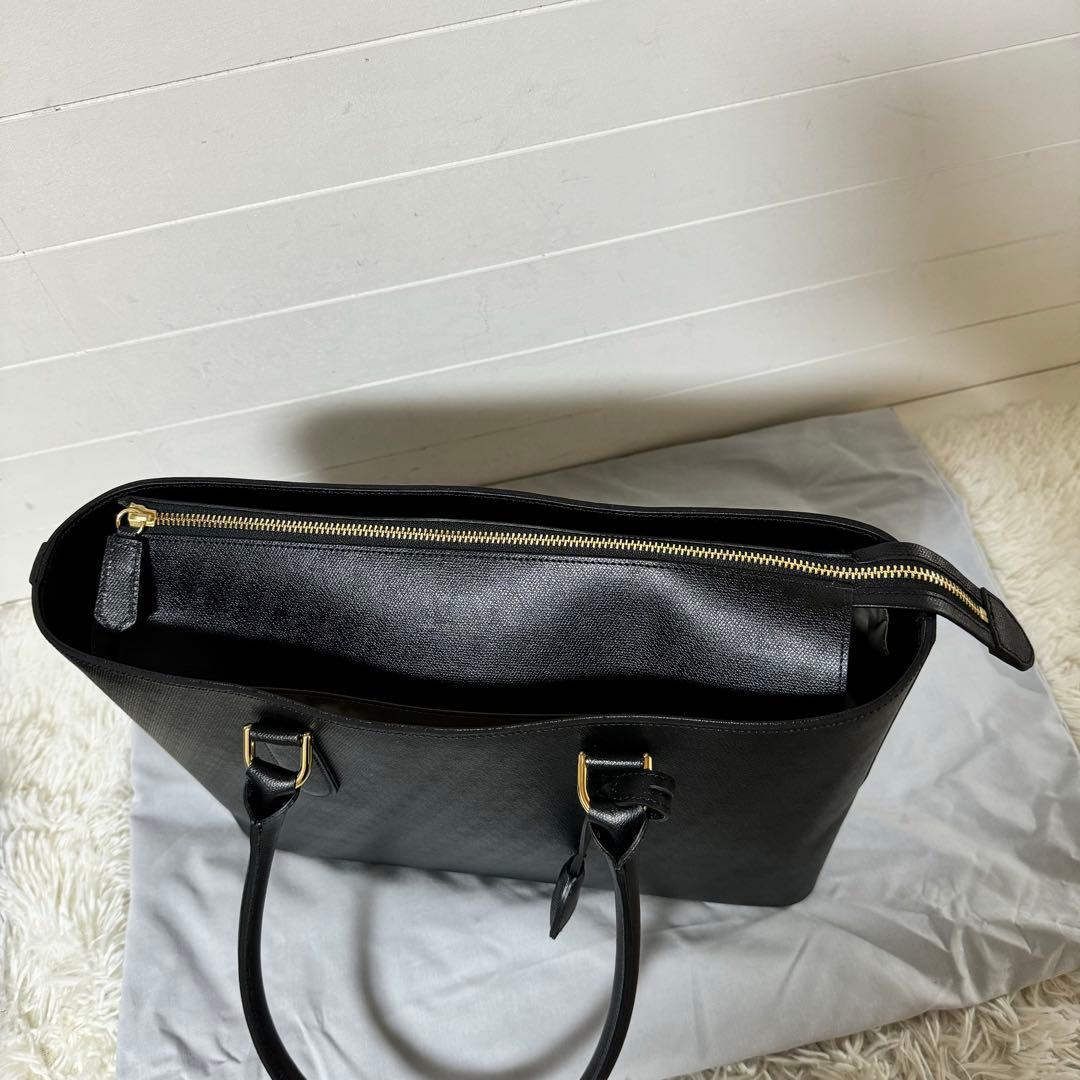 新品未使用✨ソメスサドル　ジャンヌ　JN-22 トートバッグ　ブラック　レザー