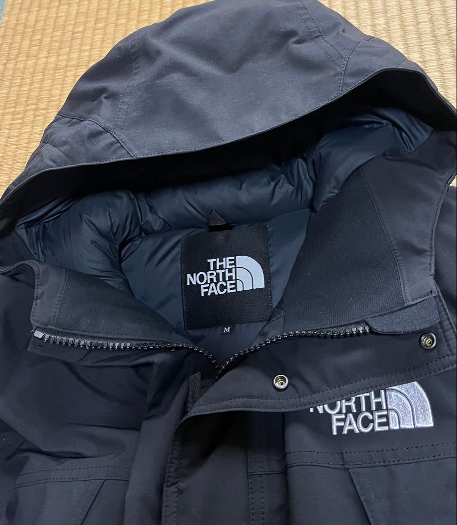 【ノースフェイス】マウンテンダウンジャケット　ブラック　M