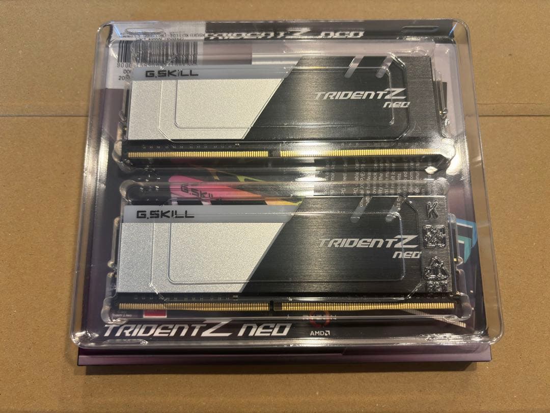 メモリー G.SKILL TRIDENT Z NEO F4-3600C18D-32GTZN