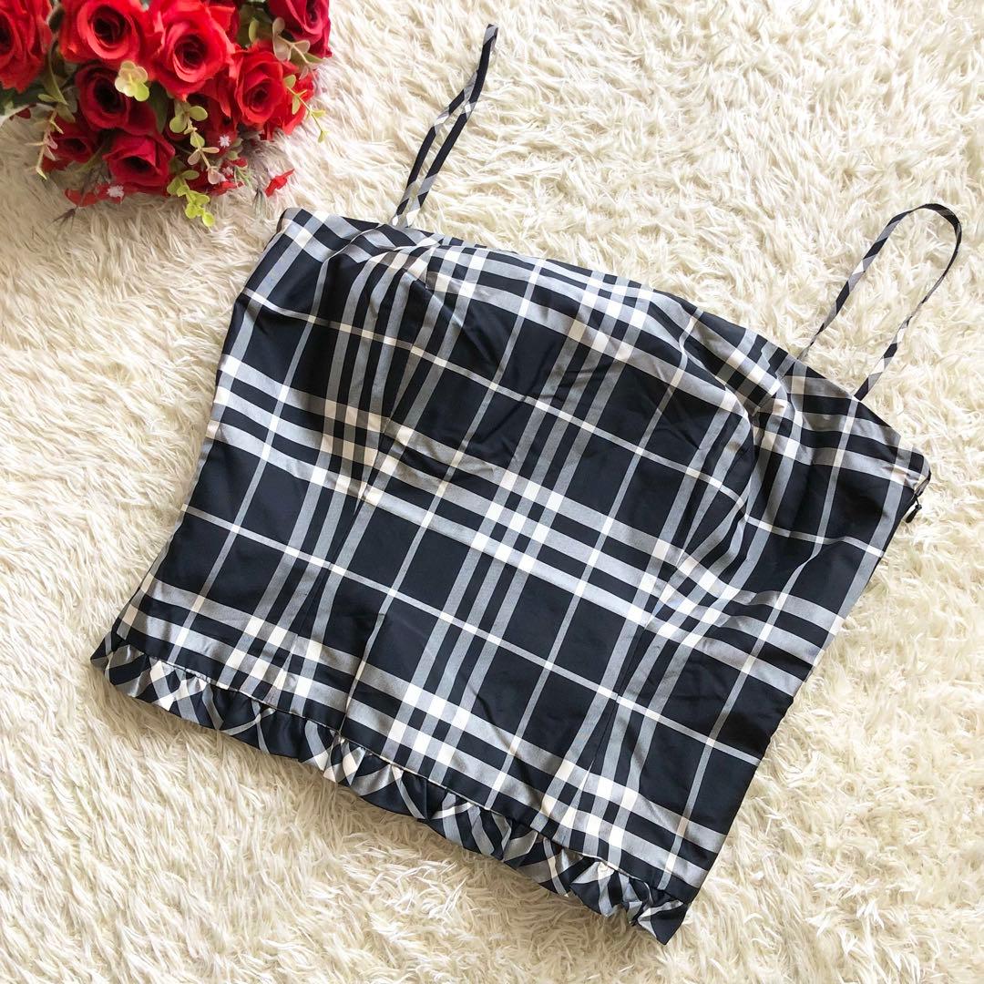 新品♪BURBERRY LONDON♪シルクワンピース　セットアップ　チェック