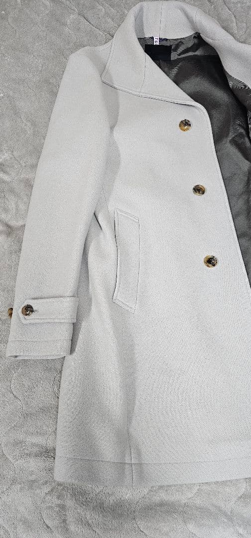 junhashimoto ライトグレー コート