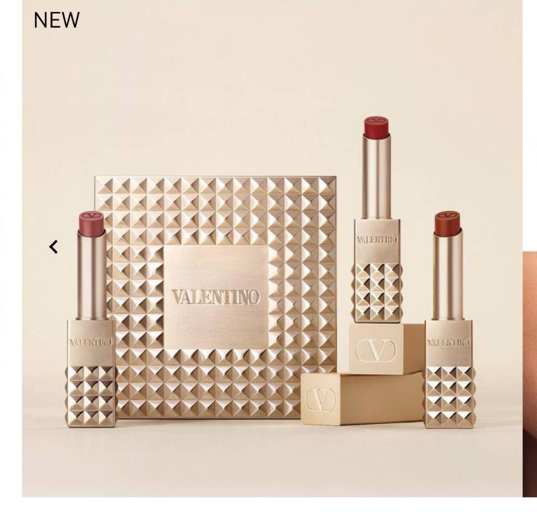 【新品未使用】VALENTINO 口紅 3色セット ギフトボックス