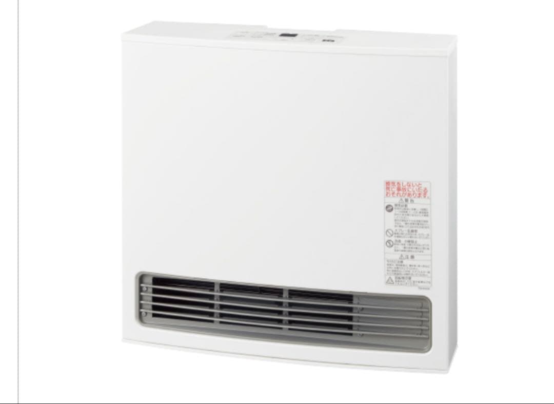 【新品未使用】ガスファンヒーター 140-6163型 ホワイト　大阪ガス