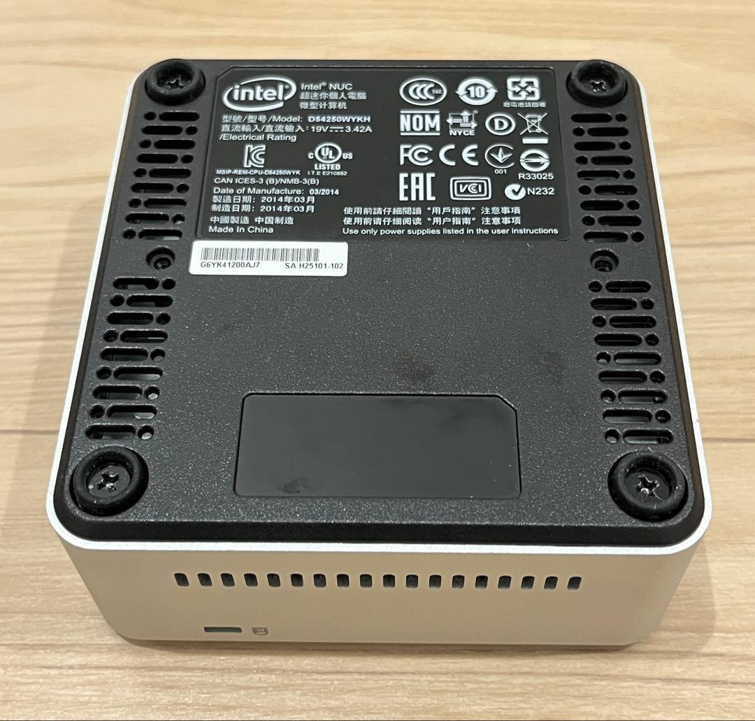 ★値下げ★Intel NUC D54250WYJH Win10 すぐ使えます。