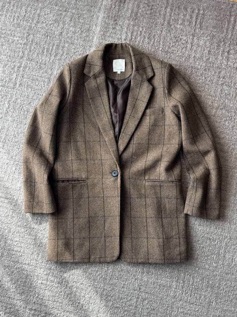 TODAYFUL ウール混 テーラードジャケット 38