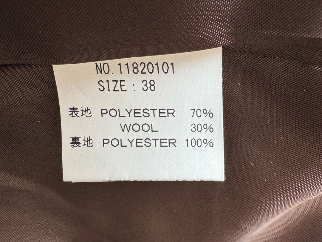 TODAYFUL ウール混 テーラードジャケット 38