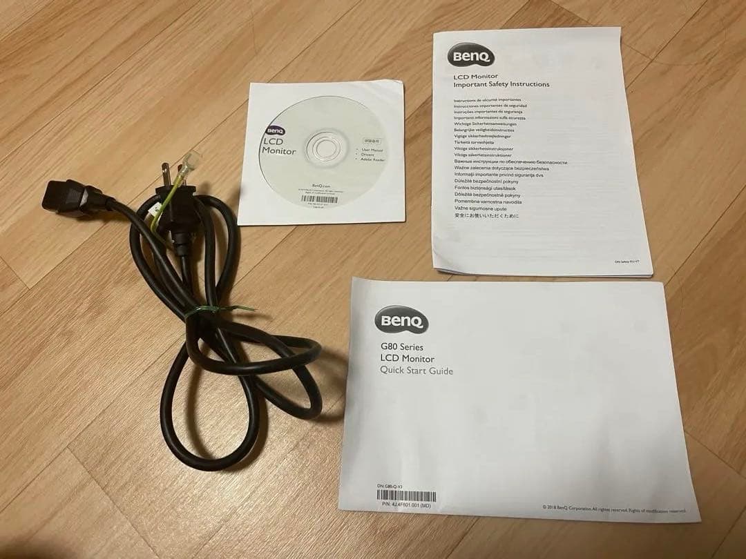 BenQ LCDモニター GW2480 【取扱説明書付き】