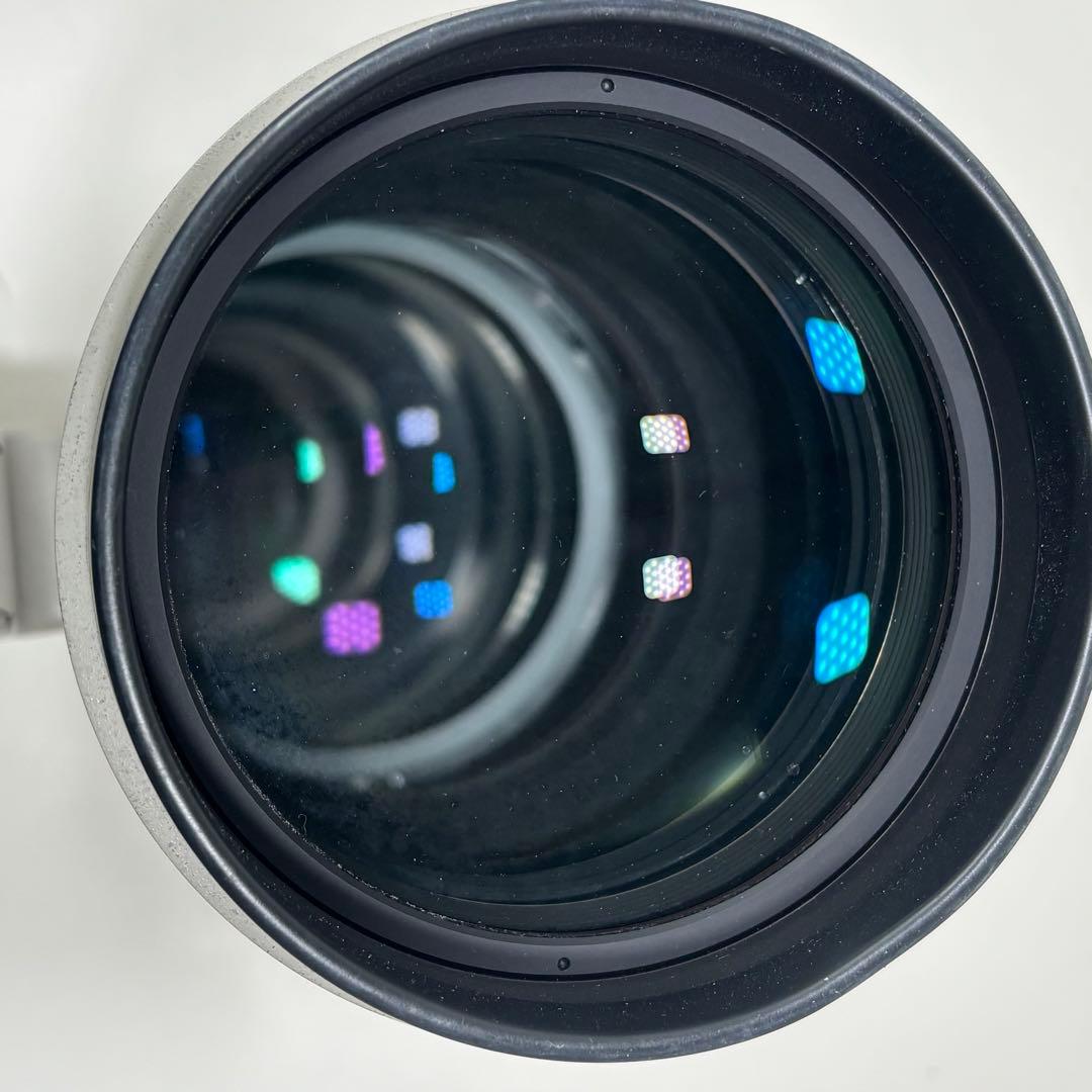 ジャンク品Canon 300mm f2.8レンズ ハードケース付き