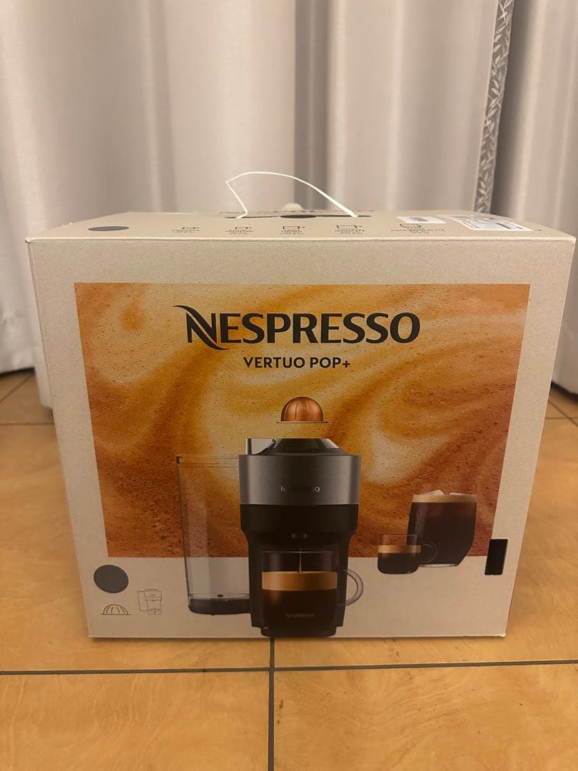 ネスプレッソ ヴァーチュオポップ プラス チタン　新品