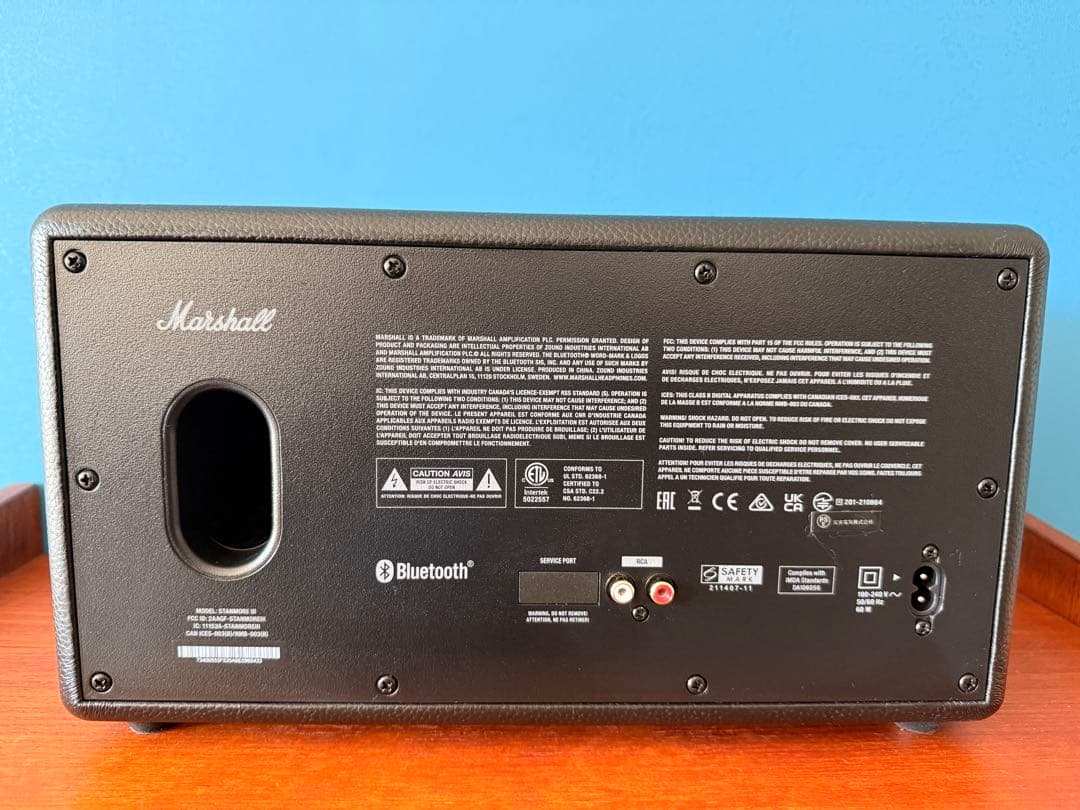 【開封のみ新品】Marshall STANMORE III ワイヤレススピーカー