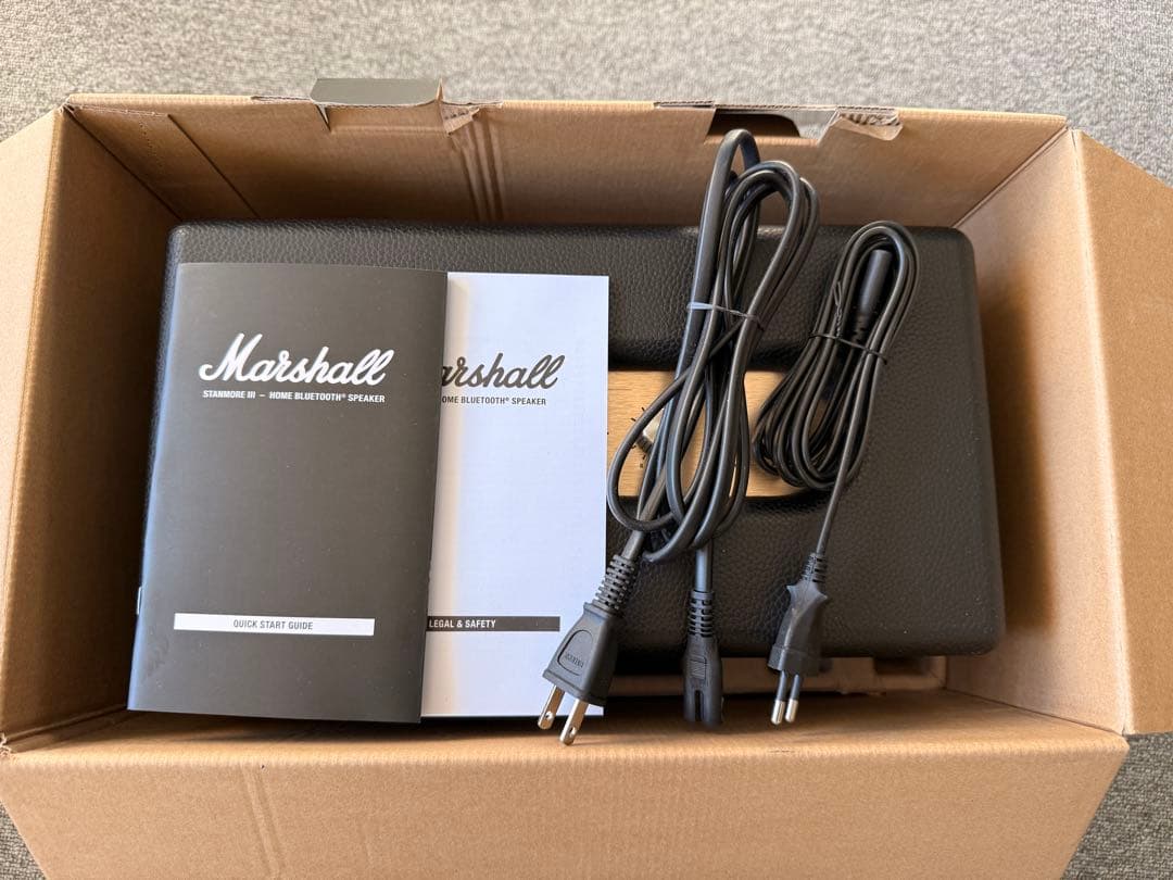 【開封のみ新品】Marshall STANMORE III ワイヤレススピーカー