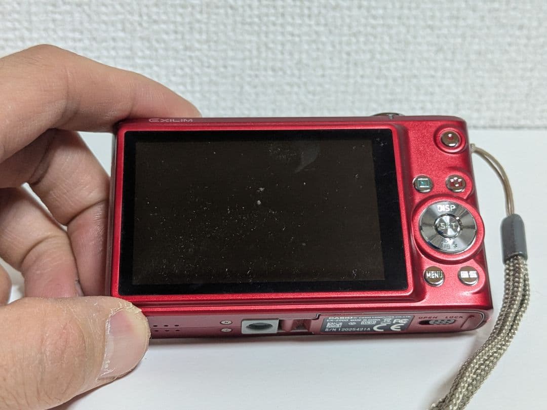 CASIO EXILIM EX-Z200 赤 CCD オールドコンデジ 充電器付