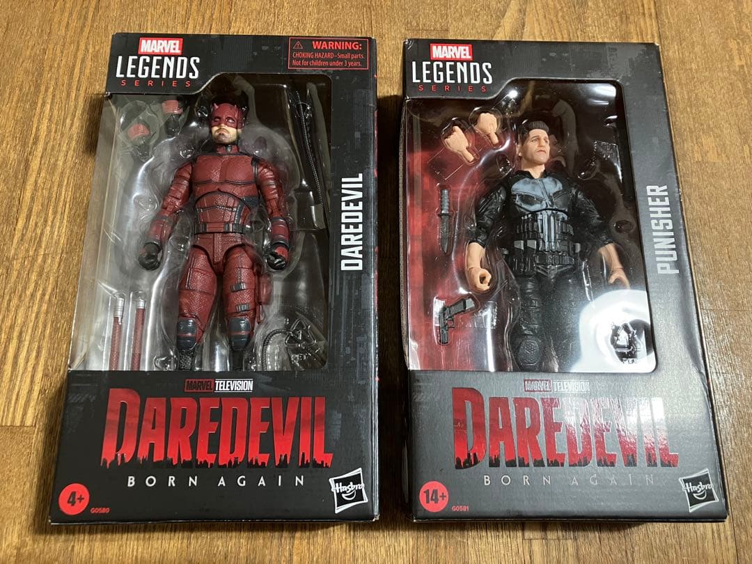 （新品未開封）マーベルレジェンド　「デアデビル 」「パニッシャー」 セット