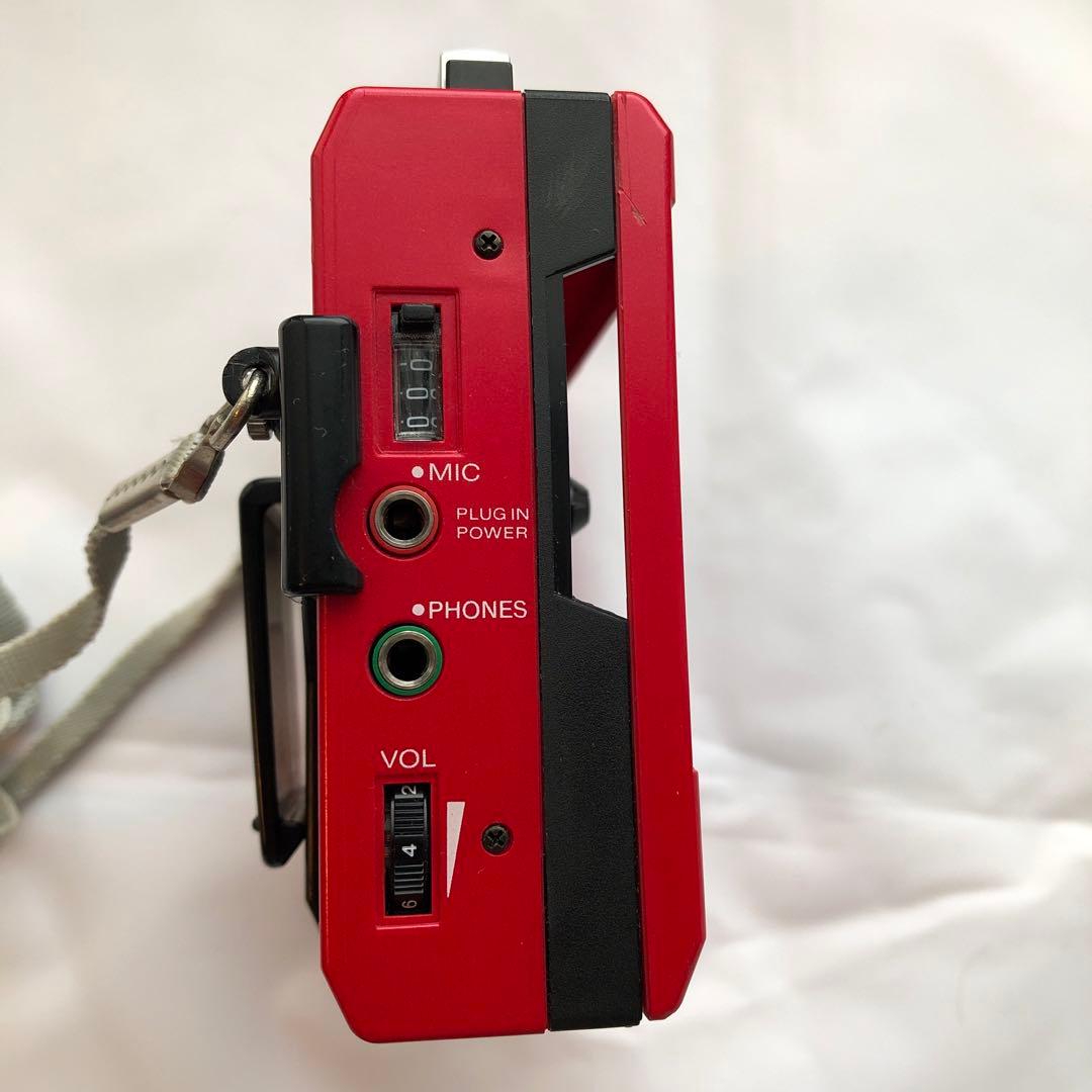 ソニー　カセット　ウォークマン　WMーR15 レッド