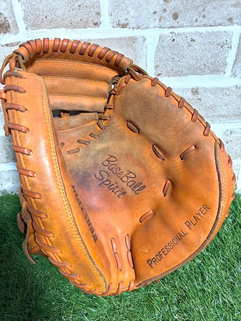 【フォロー割】中古 マツダボール 一般硬式 キャッチャーミット 右投げ 即戦力