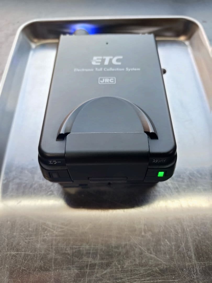 ポータブル ETC 防水仕様 電池式 二輪 バイク ハーレー　ビンテージ　14