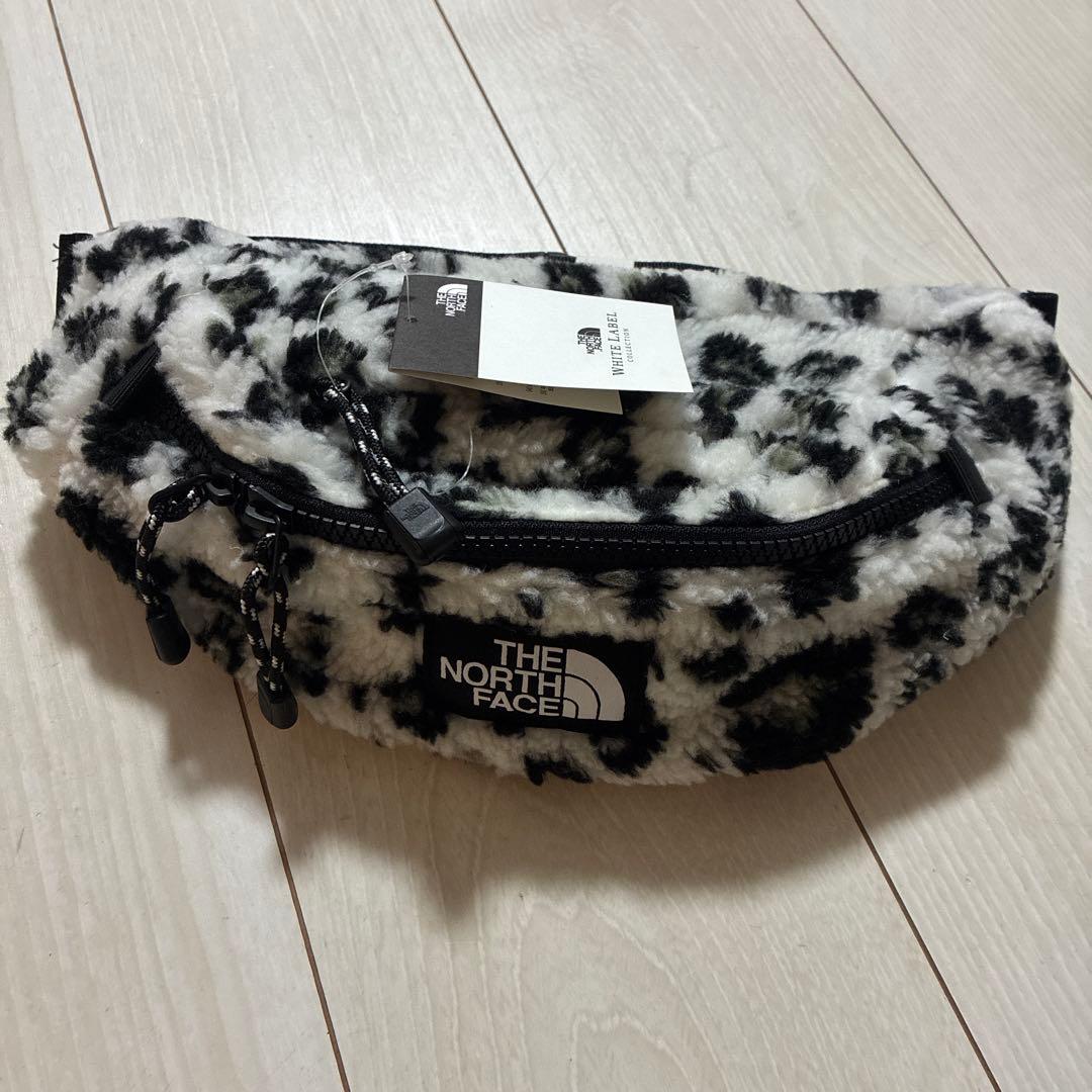 ノースフェイス　ウエストポーチ　ボディバッグ　レオパード柄　ボア