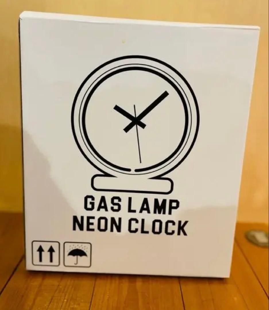 アメリカンネオンクロックガスランプ（Betty Boop）スタンドクロック