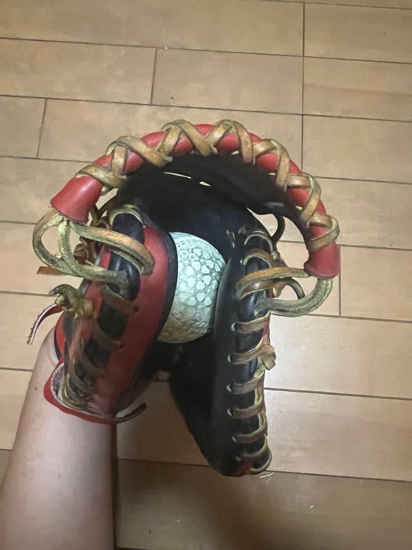 【即戦力】ハタケヤマ　軟式キャッチャーミット　甲斐拓也モデル