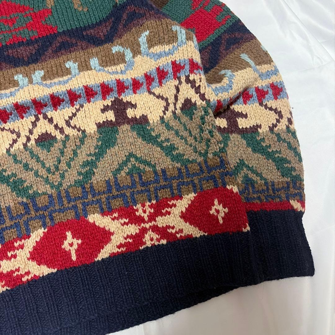t*e様 Polo by Ralph Lauren Hand Knit
