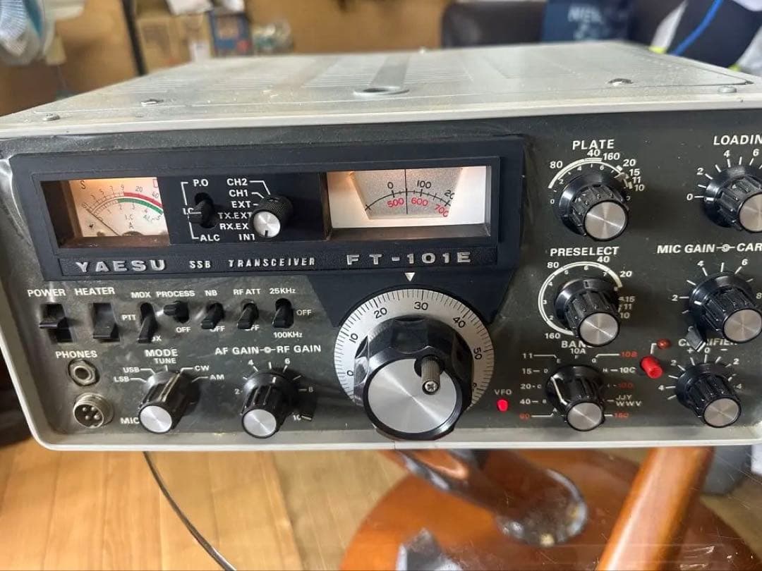 ヤエス無線 YAESU FT-101E 無線機+ TR-2200G2