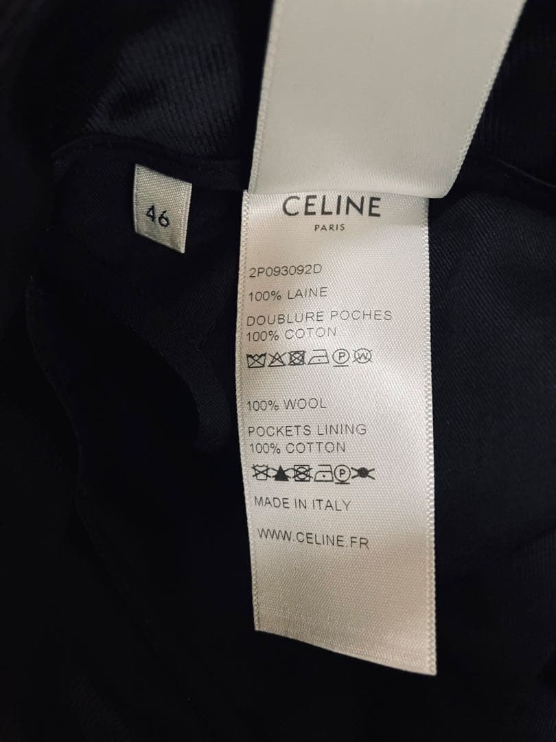 CELINE ニューウェーブパンツ　スラックス　エディスリマン　セリーヌ
