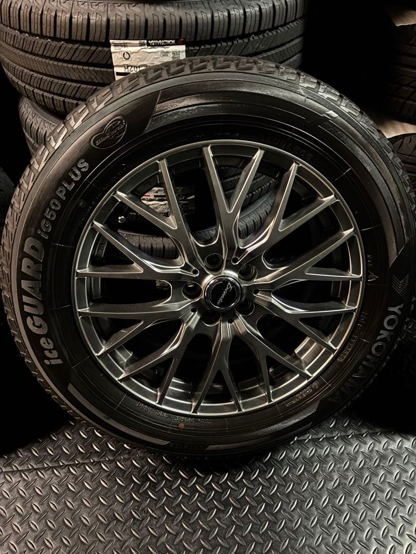 ◆送料込み◆ 225/60R17 中古スタッドスホイール4本 XV フォレスター