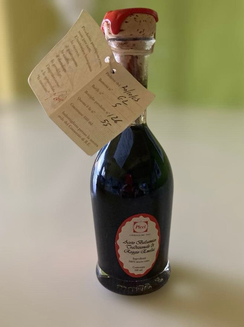 最高品質のAcetaia Piccl 社のバルサミコ100ml