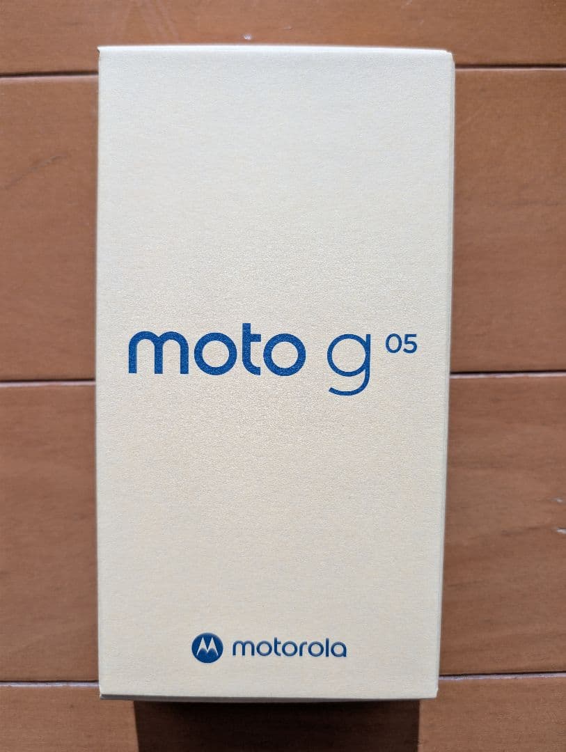 【新品未開封】motorola moto g05 フラッシュラベンダー