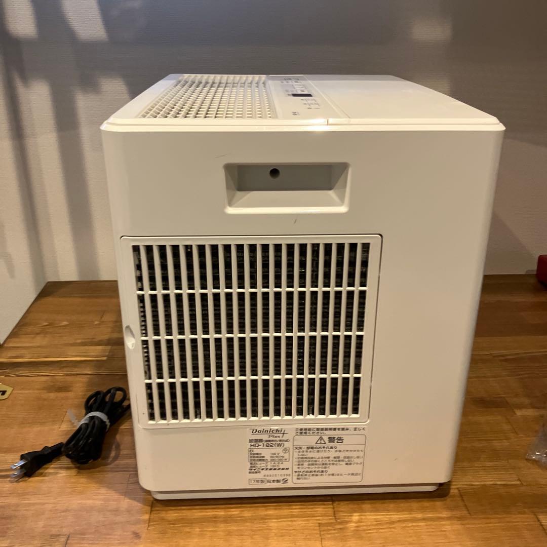 ダイニチ 温風気化／気化式加湿器 HD-182(W) DAINICHI 大型