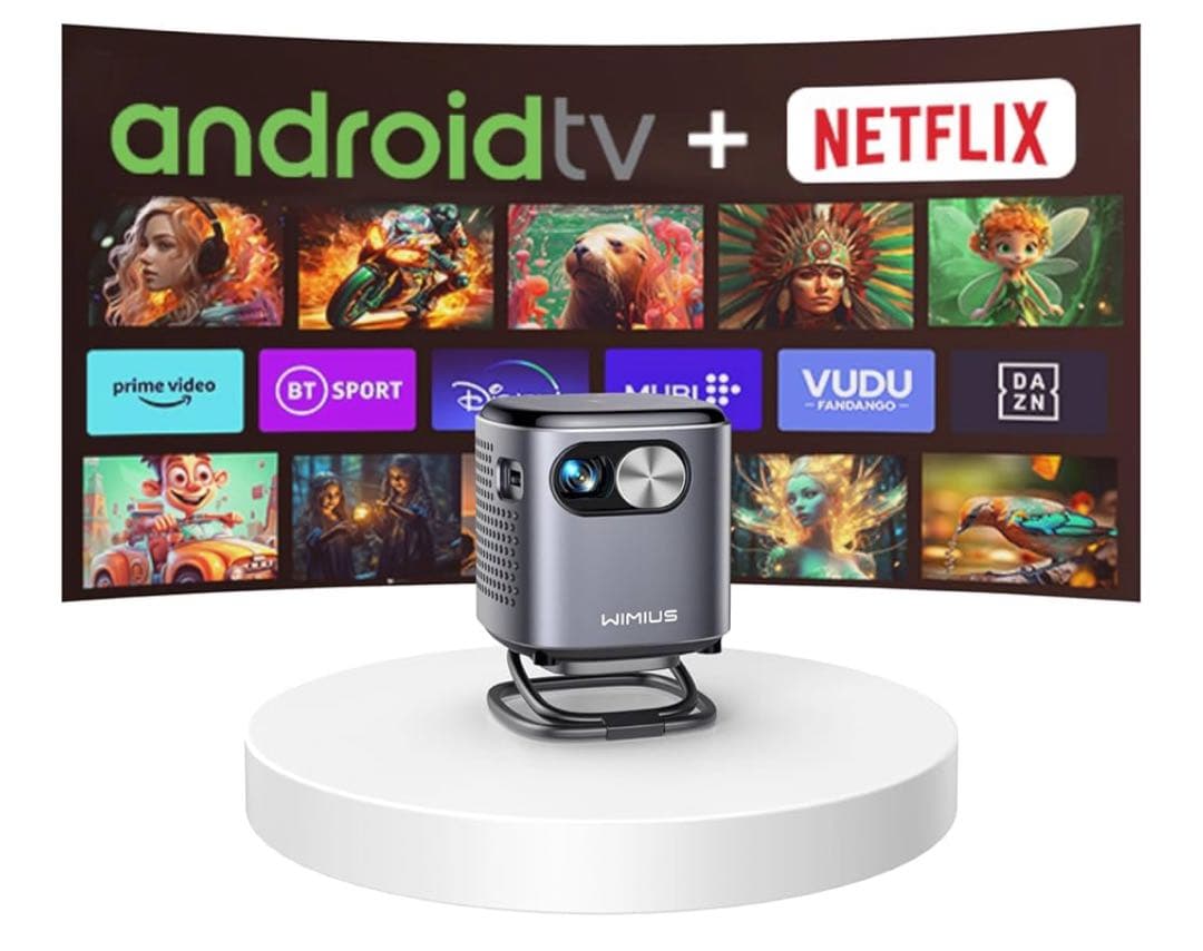 WIMIUS Q2 DLPプロジェクター　小型