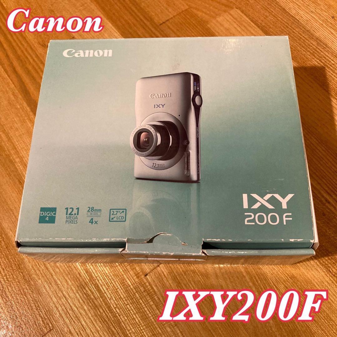 Canon IXY200F シルバー キヤノン イクシー デジカメ　付属品完備